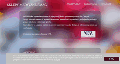 Desktop Screenshot of emagsc.pl